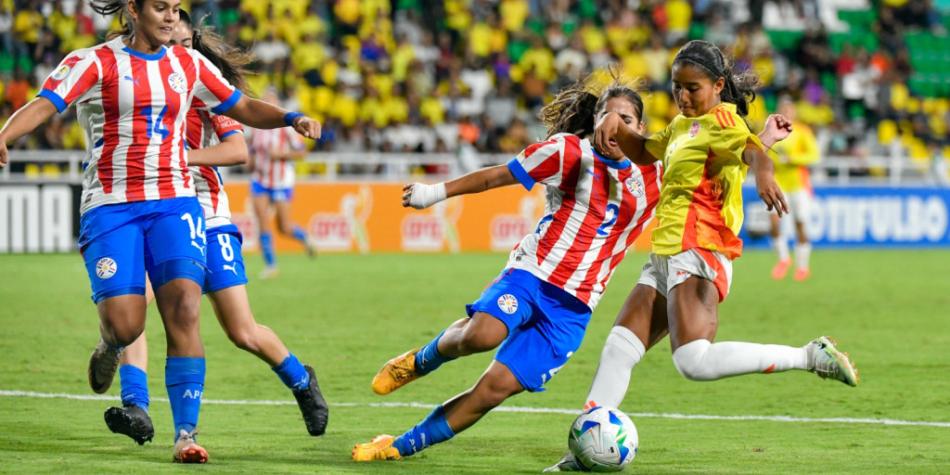 Colombia vs Paraguay - Sudamericano Sub-17 Fem
