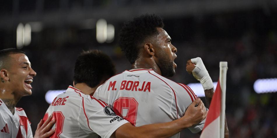 Miguel Angel Borja en River Plate