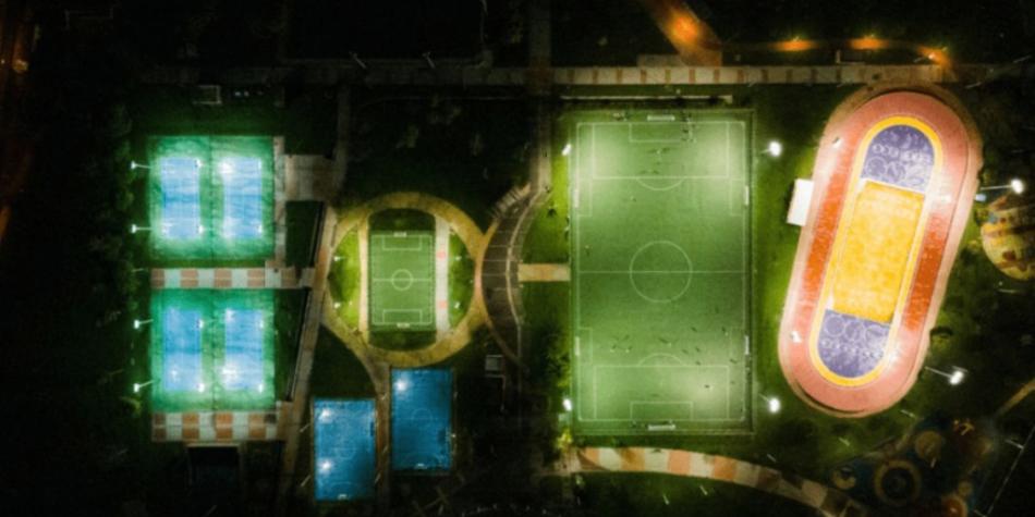 Modernización de cuatro parques en Suba