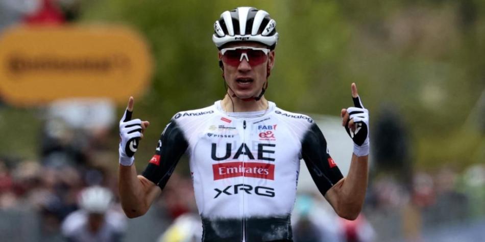 Juan Ayuso en el Giro de Italia 2025
