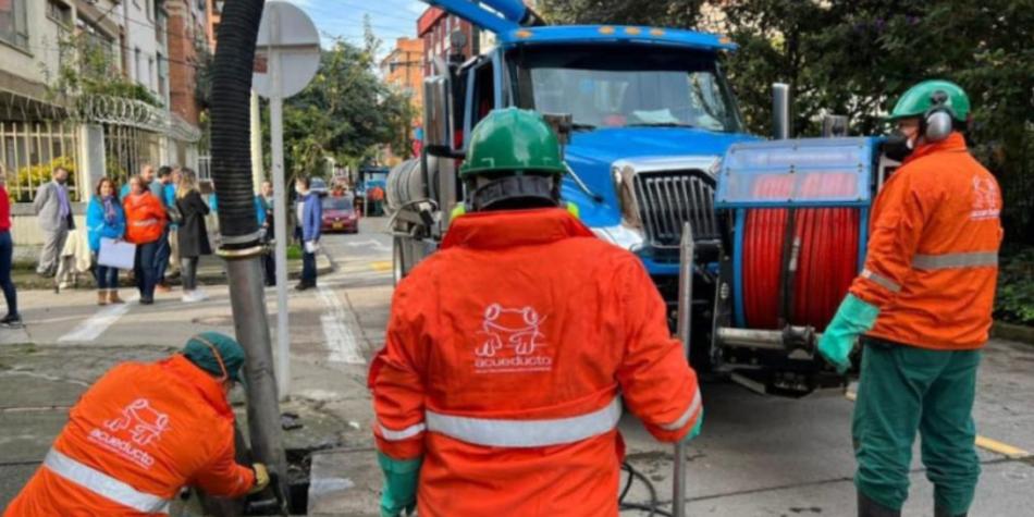 Cortes de agua en sectores de Bogotá