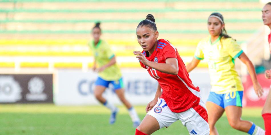 Chile vs Brasil en Sudamericano Femenino Sub-17