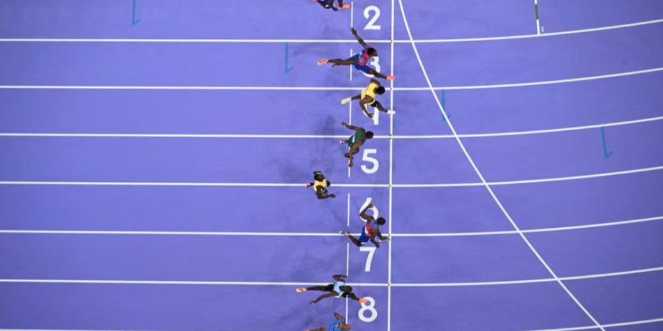 Competencia de los 100 metros planos
