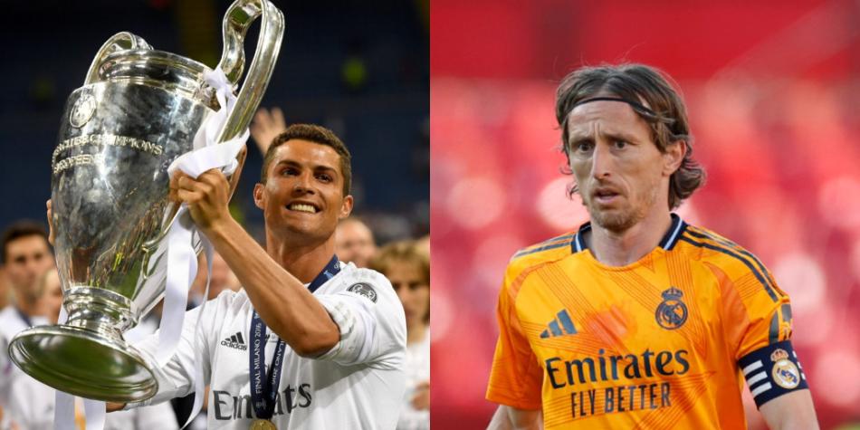 Cristiano Ronaldo y Modric