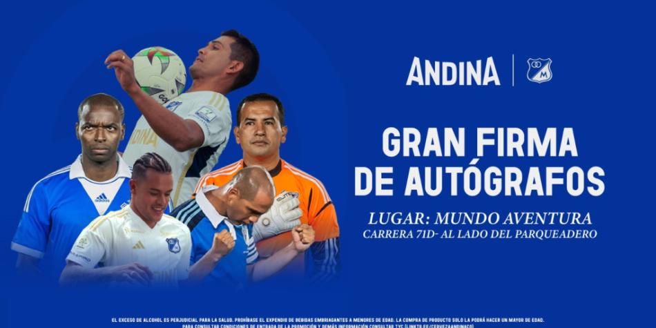 Millonarios autografos