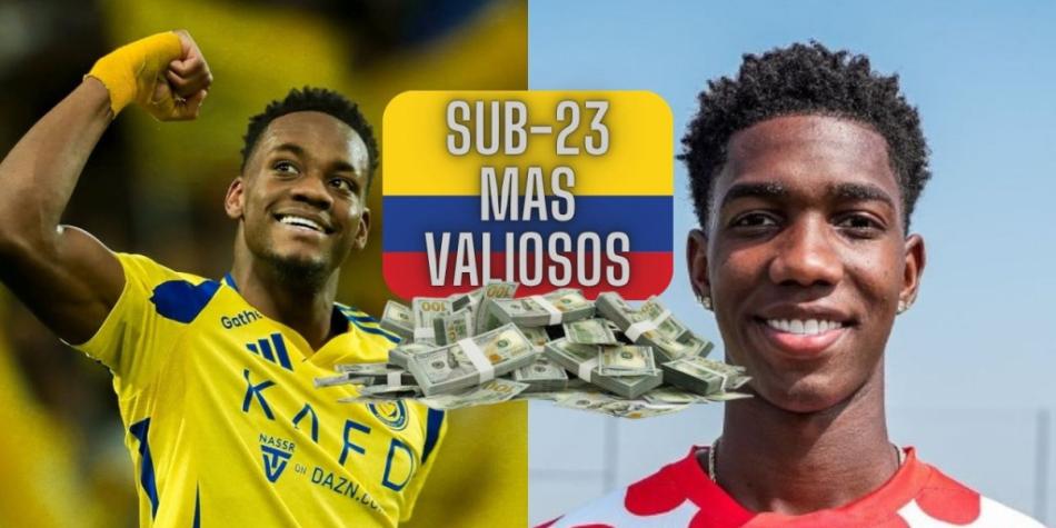 Jhon Durán y Yaser Asprilla