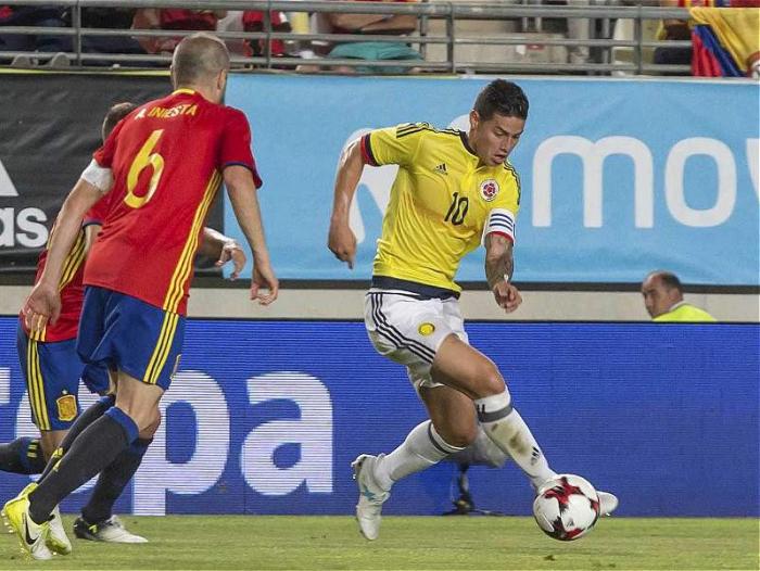 España vs Colombia amistoso Selección Colombia Futbolred