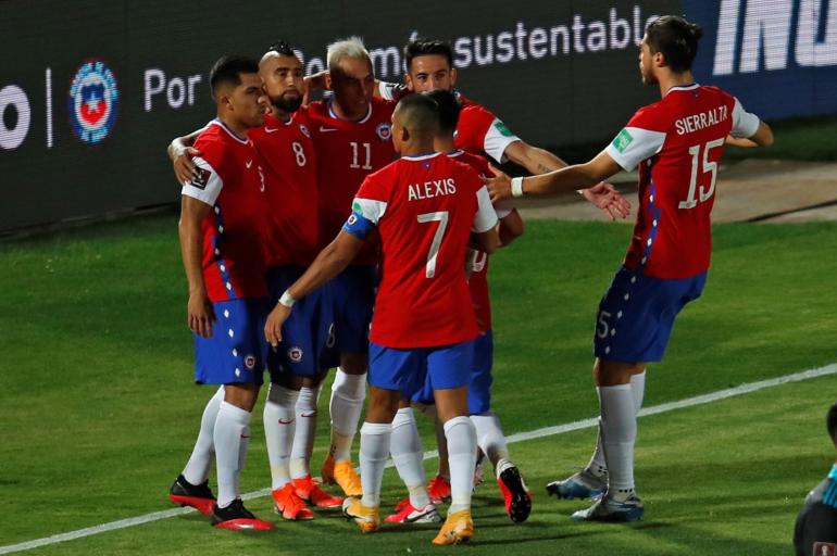 Colombia vs Chile imágenes del partido de la segunda fecha de las