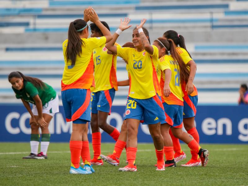 Colombia U20 Women's National Team Maintains Perfect Rhythm in South