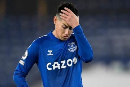 New criticism of James Rodriguez in England: they say he makes too much money at Everton |  Colombians Abroad